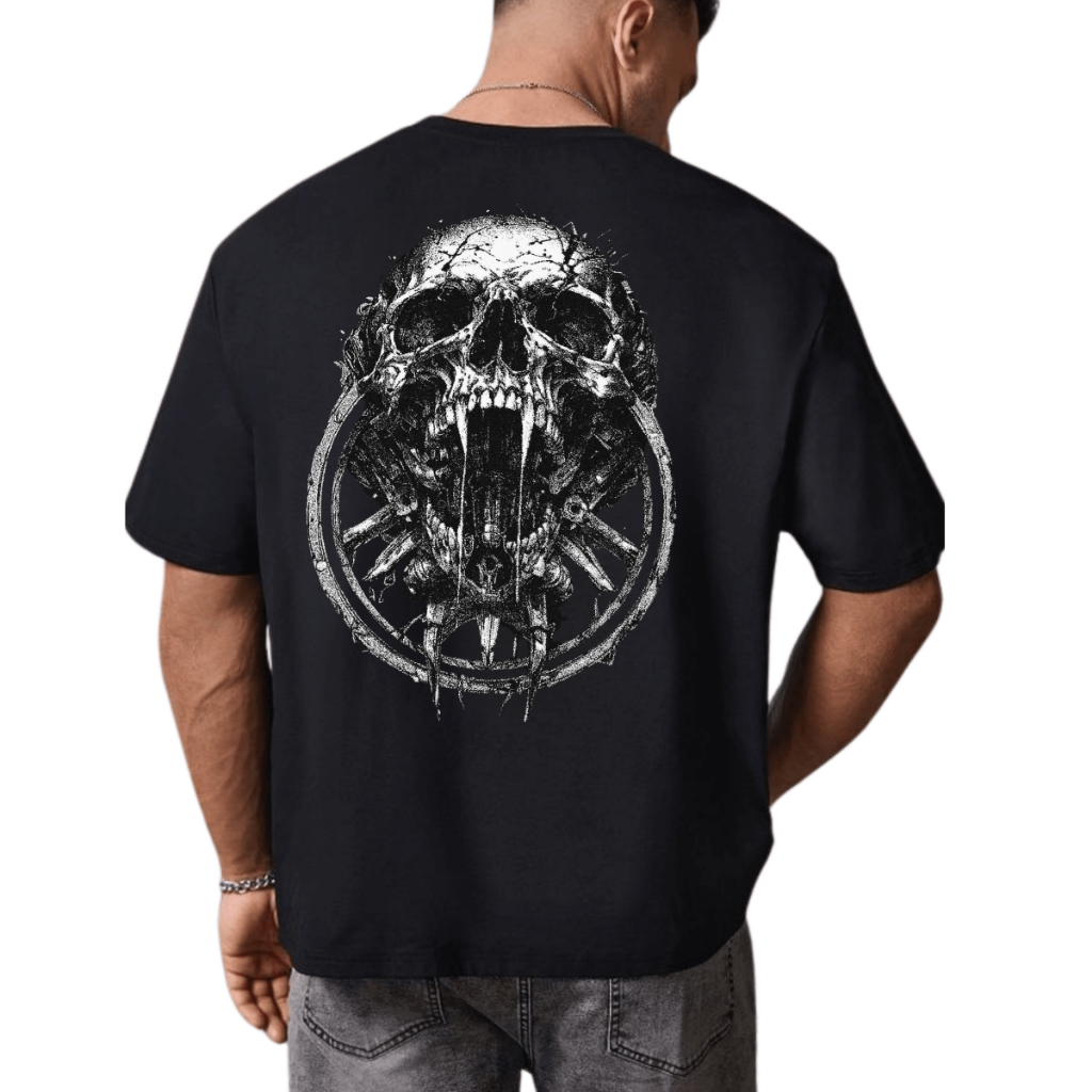 Camiseta Masculina Ovesized Streetwear Moda Casual Treino Academia Tecido Leve Confortável