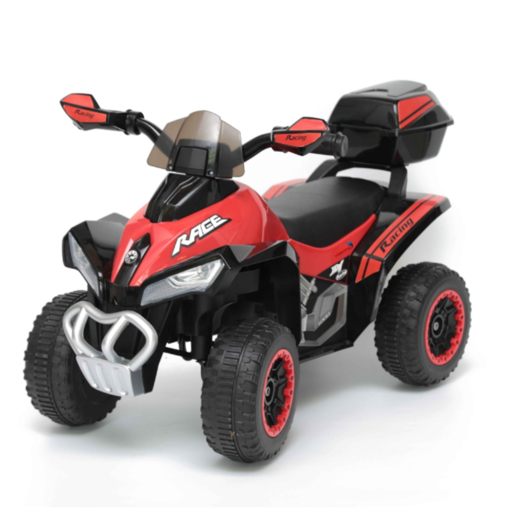 MINI QUADRICICLO ELETRICO INFANTIL 6VERMELHO