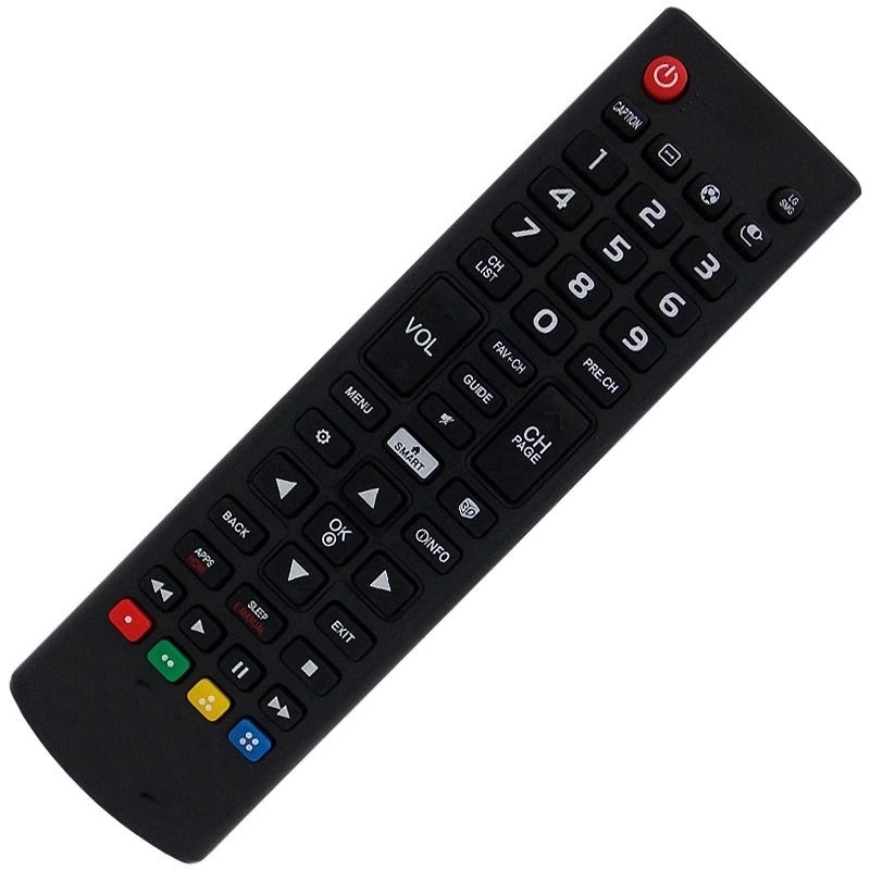 Controle Remoto Universal TV LED / LCD Samsung e LG com Função Smart / Futebol / 3D