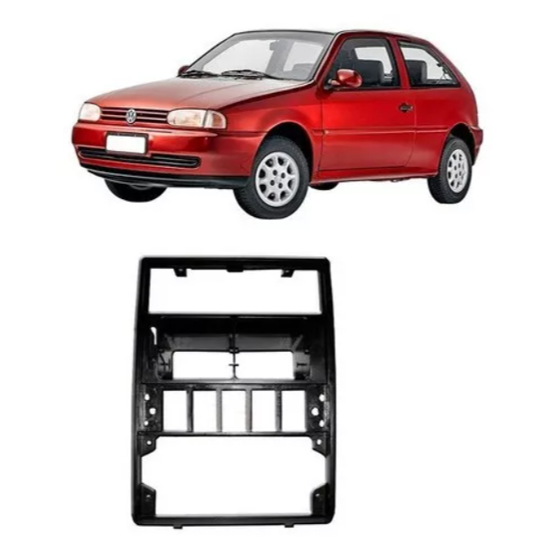 MOLDURA PAINEL CENTRAL S/ DIFUSOR DE AR VW GOL 1995/1999