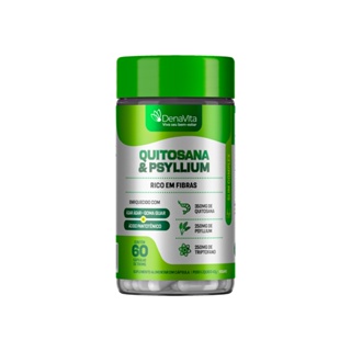 Quitosana Com Psyllium E Triptofano, Mix Fibras Saciedade, Rotina & Bem-Estar Denavita em Oferta na Shopee