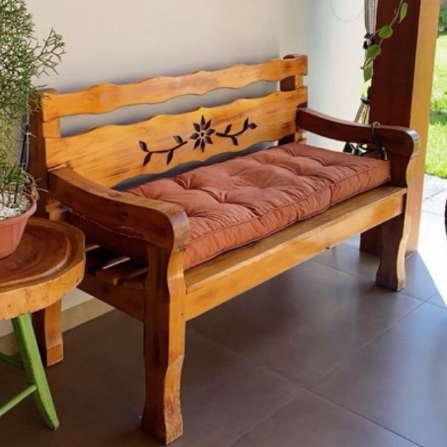 almofada futon 80x50 em Oferta na Shopee