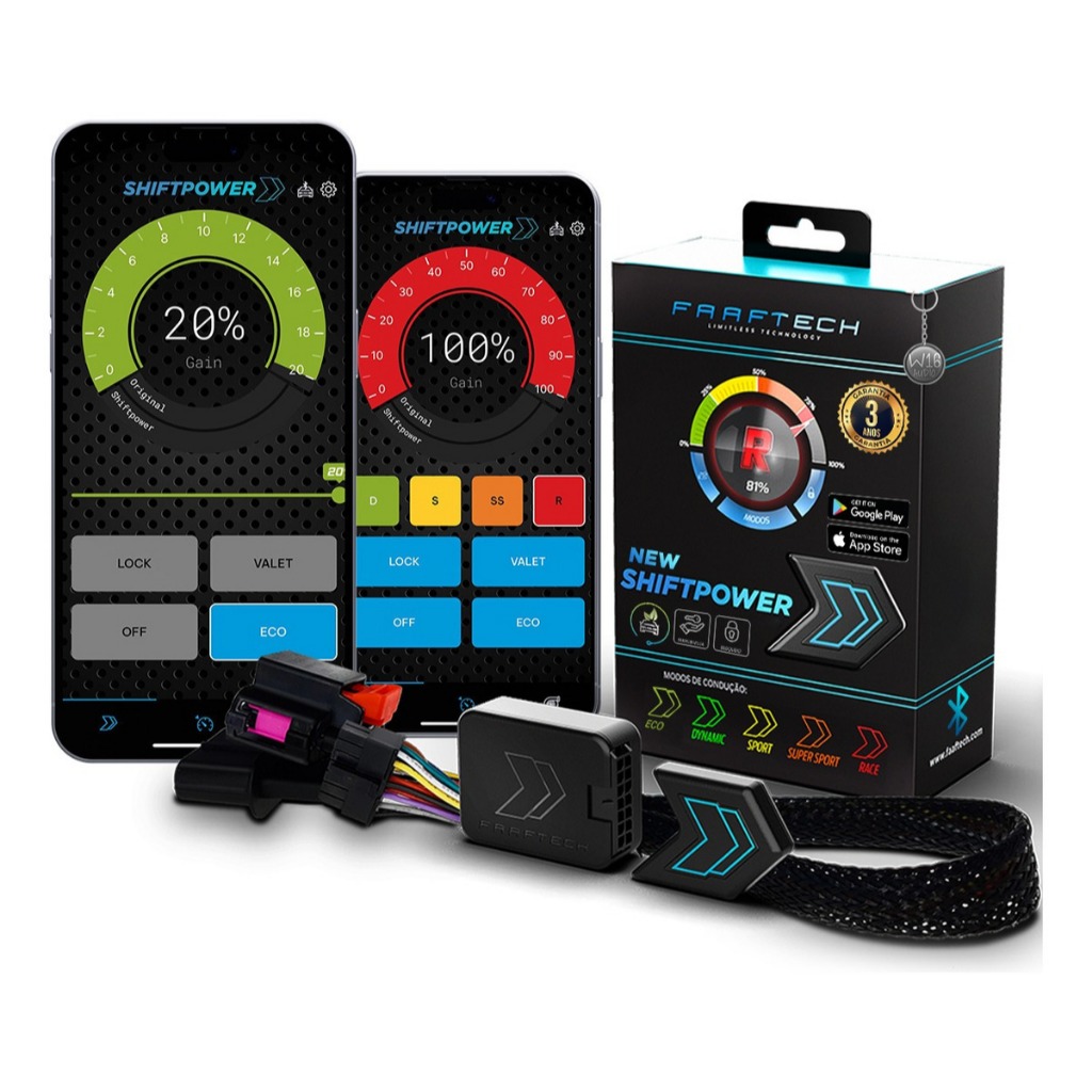 Faaftech Shiftpower Chip De Pedal Ft-Sp31+ em Oferta na Shopee