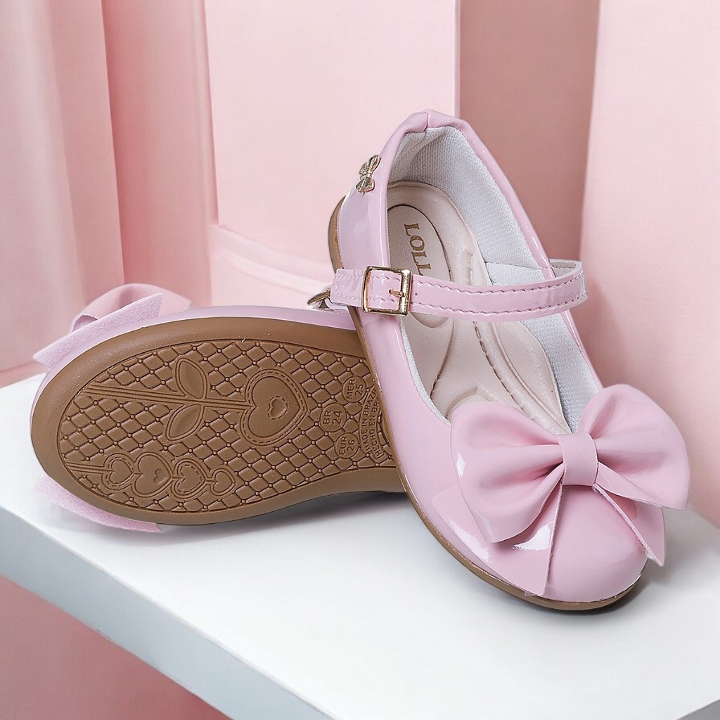 Sapatilha Menina Feminina Boneca Laço Moda Blogueirinha Confortável Infantil 20 Ao 34 em Oferta na Shopee