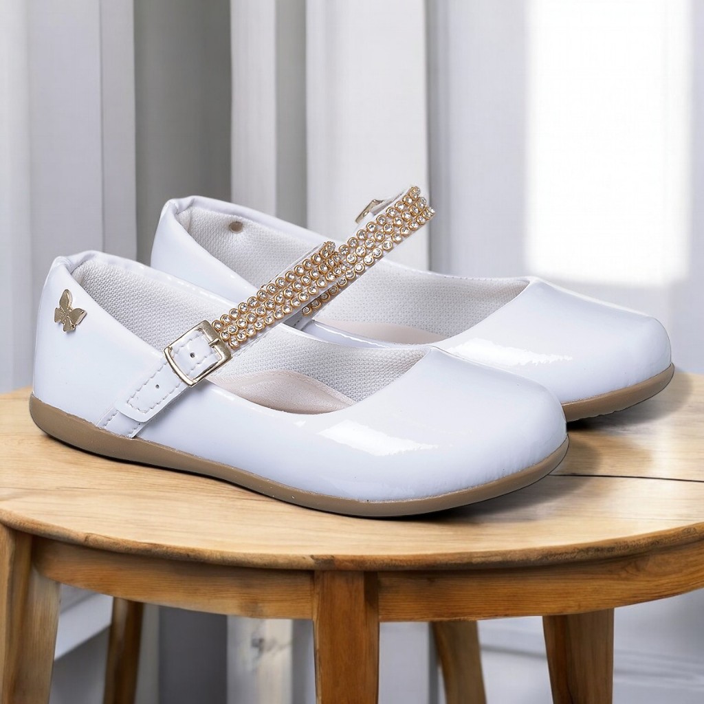 Sapatilha Festa Boneca Menina Strass Moda Blogueirinha Confortável Infantil 20 Ao 34 em Oferta na Shopee