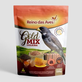 Ração Coleira Gold Mix 500g em Oferta na Shopee