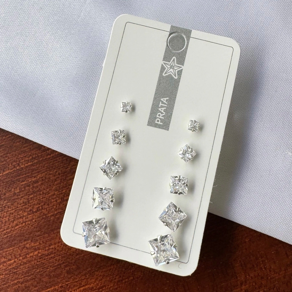 Brinco de Cristal Quadrado: Onde Comprar | BuscaProdutos