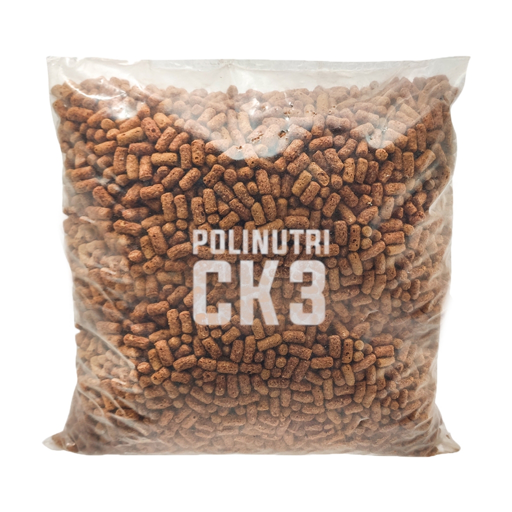 Ração Polinutri Ck3 3kg Para Peixes De Lago