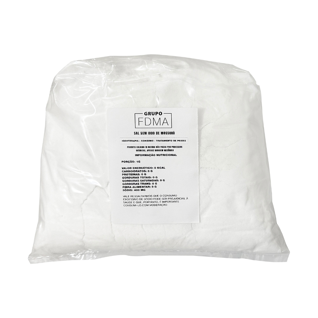 Sal sem Iodo 5kg para Consumo Alimentos e Animais em Oferta na Shopee