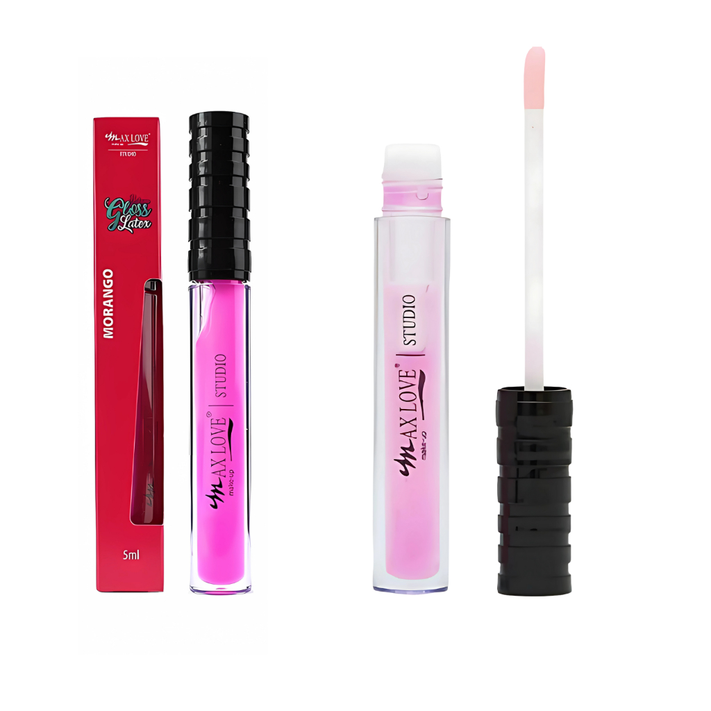 Batom Gloss Látex  - Max Love