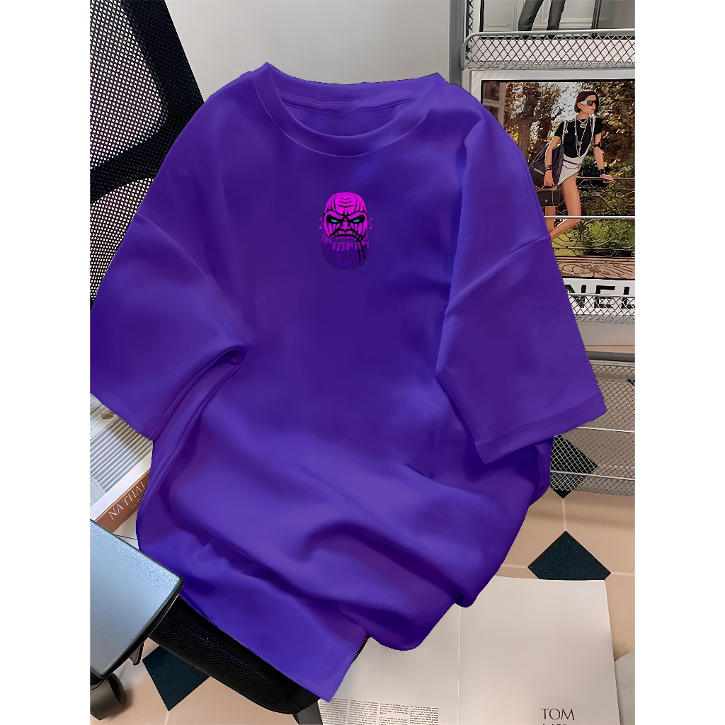 Camisa Thanos - Confeccionada em 100% Algodão T-shirt Camiseta pronta entrega Unissex