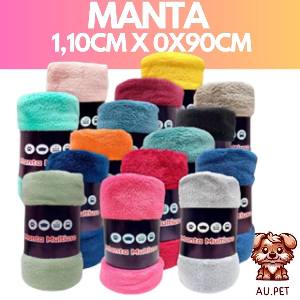 Kit 2 Mantas Pet Macias 110x90cm – Cobertor para Cachorro e Gato, Conforto e Aquece o Ano Todo em Oferta na Shopee