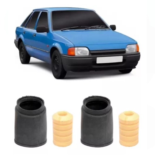 Par de Kit Batente Parcial do Amortecedor Dianteiro Escort 1984/ Verona 1990/ Apollo 1989/ ...
