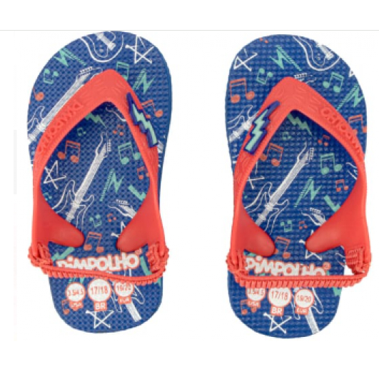 Chinelo Infantil Menino Pimpolho 17/23 74112