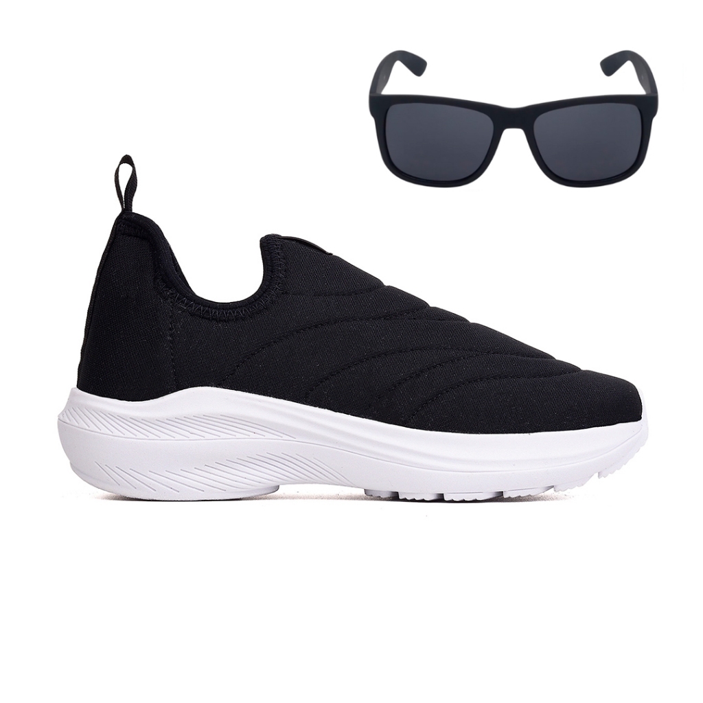Tenis Infantil Meninos e Meninas Calce Facil Escolar Casual + Oculos em Oferta na Shopee