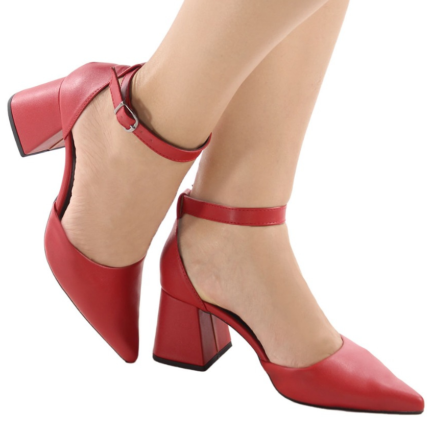 Scarpin Feminino Sandália Salto Bloco Quadrado 7cm Bico Fino Fechado Confortável Moda Elegante em Oferta na Shopee