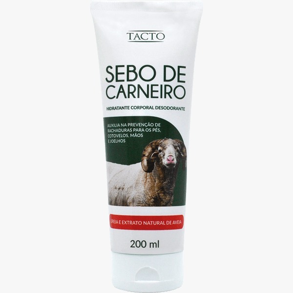 Hidratante Corporal Tacto Sebo De Carneiro 200ml em Oferta na Shopee