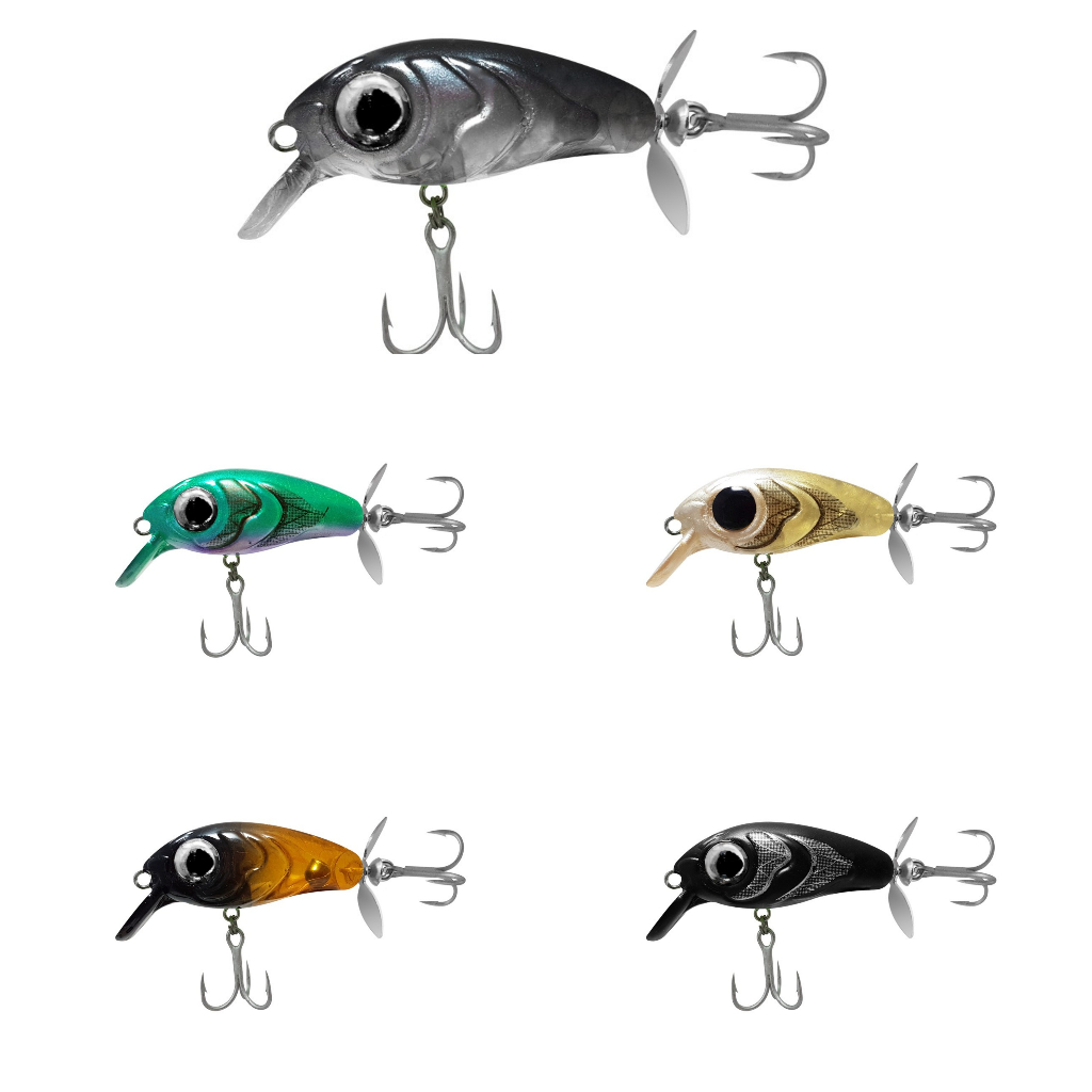Isca Artificial Tibele (4cm 5g). Original Moro Deconto