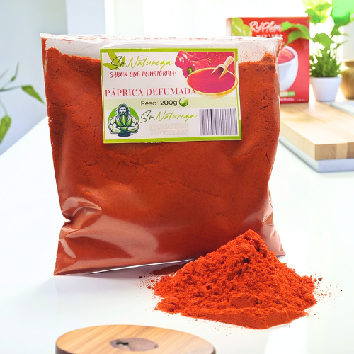 Páprica Defumada 200g - Sr Natureza Produtos Naturais em Oferta na Shopee