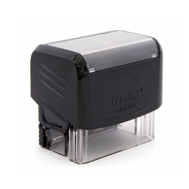CARIMBO PRETO 3927 - MEDIDAS  60mm x 40mm / IDEAL PARA EMPRESAS E PARA DADOS COM CNPJ