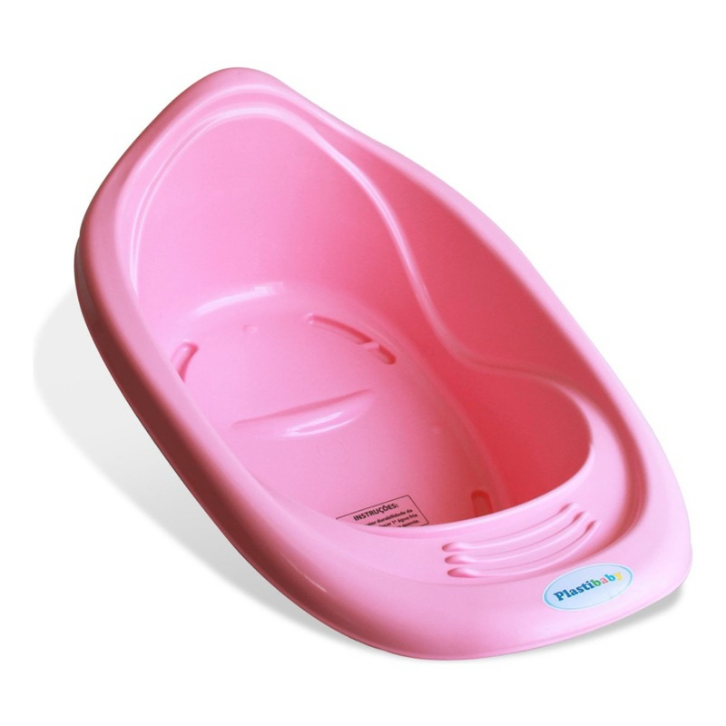 Detalhes do Banheira para bebê Menino e Menina+Saboneteira de Gatinho - banheira de bebe rosa e azul - 22 litros