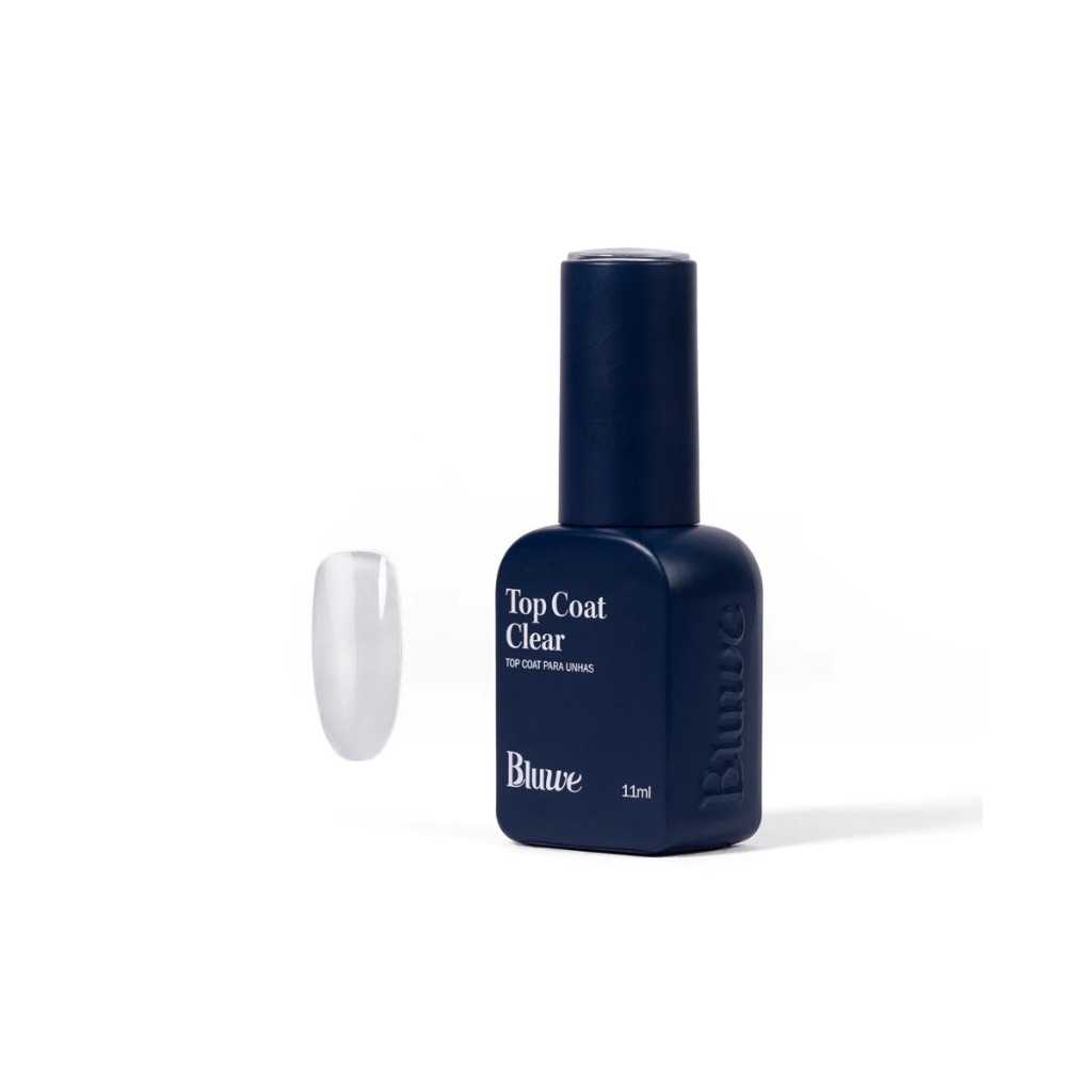 Top Coat Clear Bluwe 11ml em Oferta na Shopee