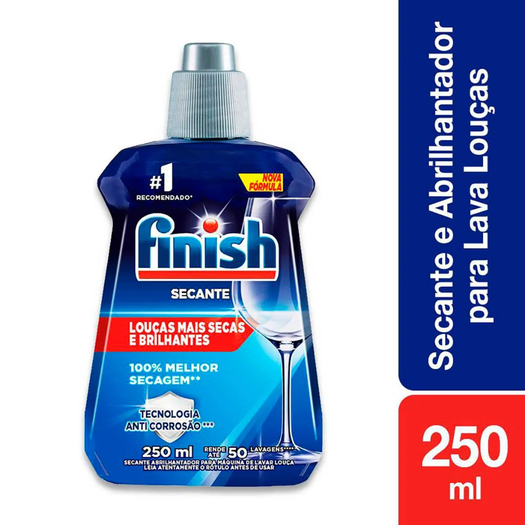 Secante para LavaLouças Finish Abrilhantador 250ml