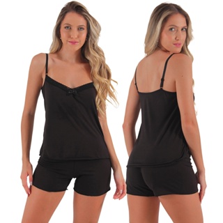 Pijama Baby Doll Vivi Lingerie Soltinho em Oferta na Shopee