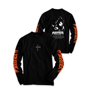 Camiseta Manga Longa Lady Gaga Mayhem Tracklist [ALMERCH] em Oferta na Shopee