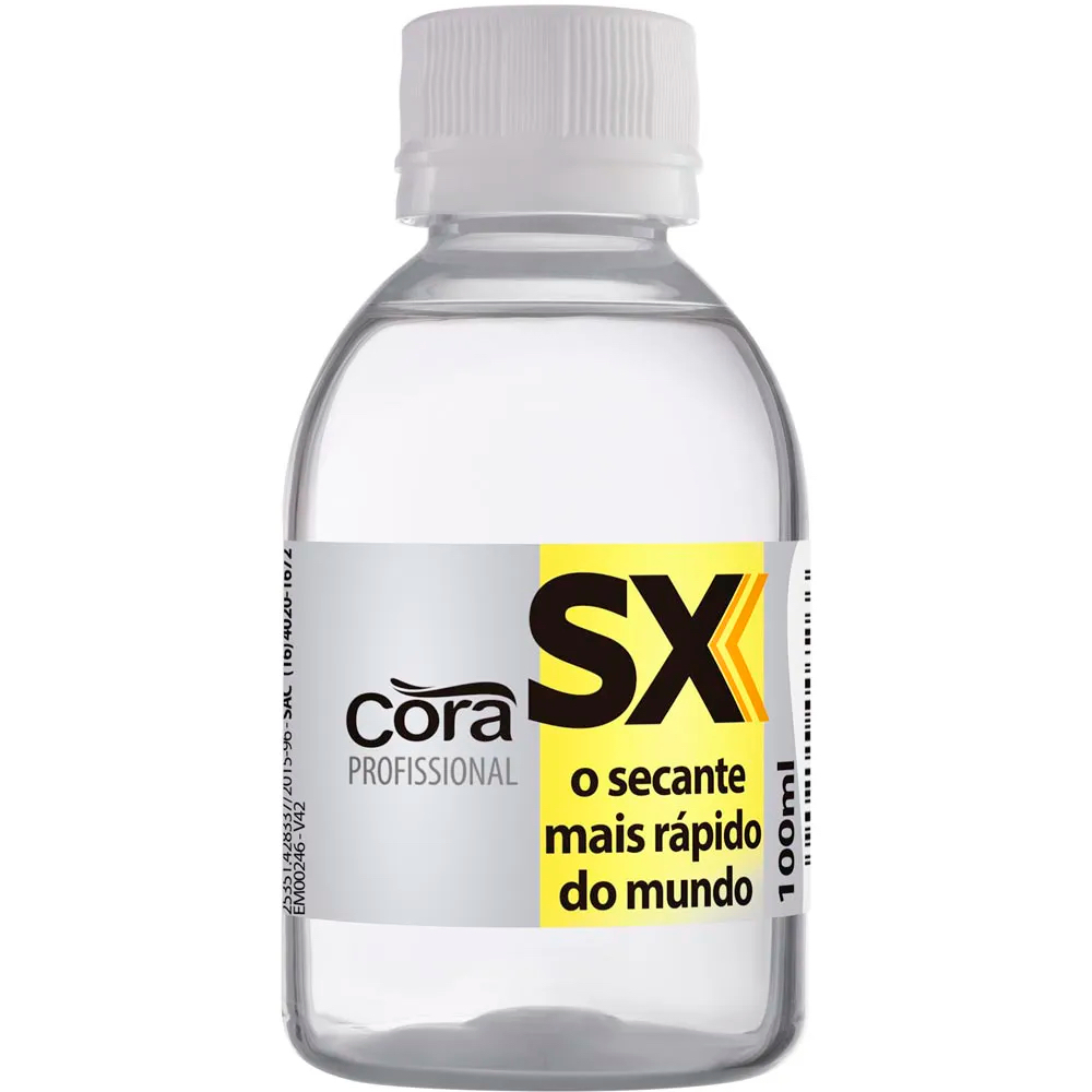 SX Secante De Esmalte Instantâneo Seca Na Hora Manicure Profissional 100ml - Cora