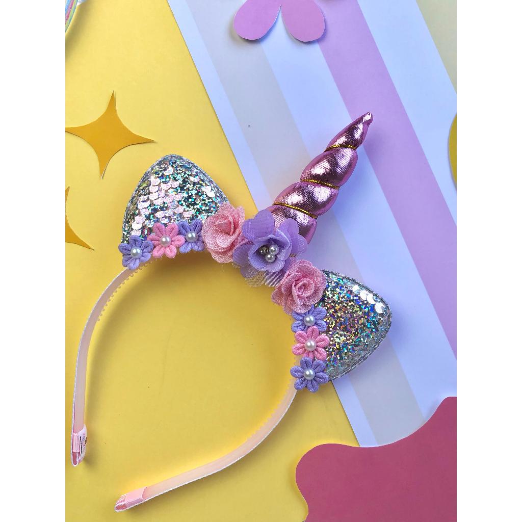 Arco infantil Unicórnio - Tiara de cabelo unicórnio