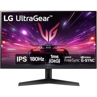Monitor Gamer LG UltraGear 24” IPS, 180Hz, 24GS60F-B em Oferta na Shopee