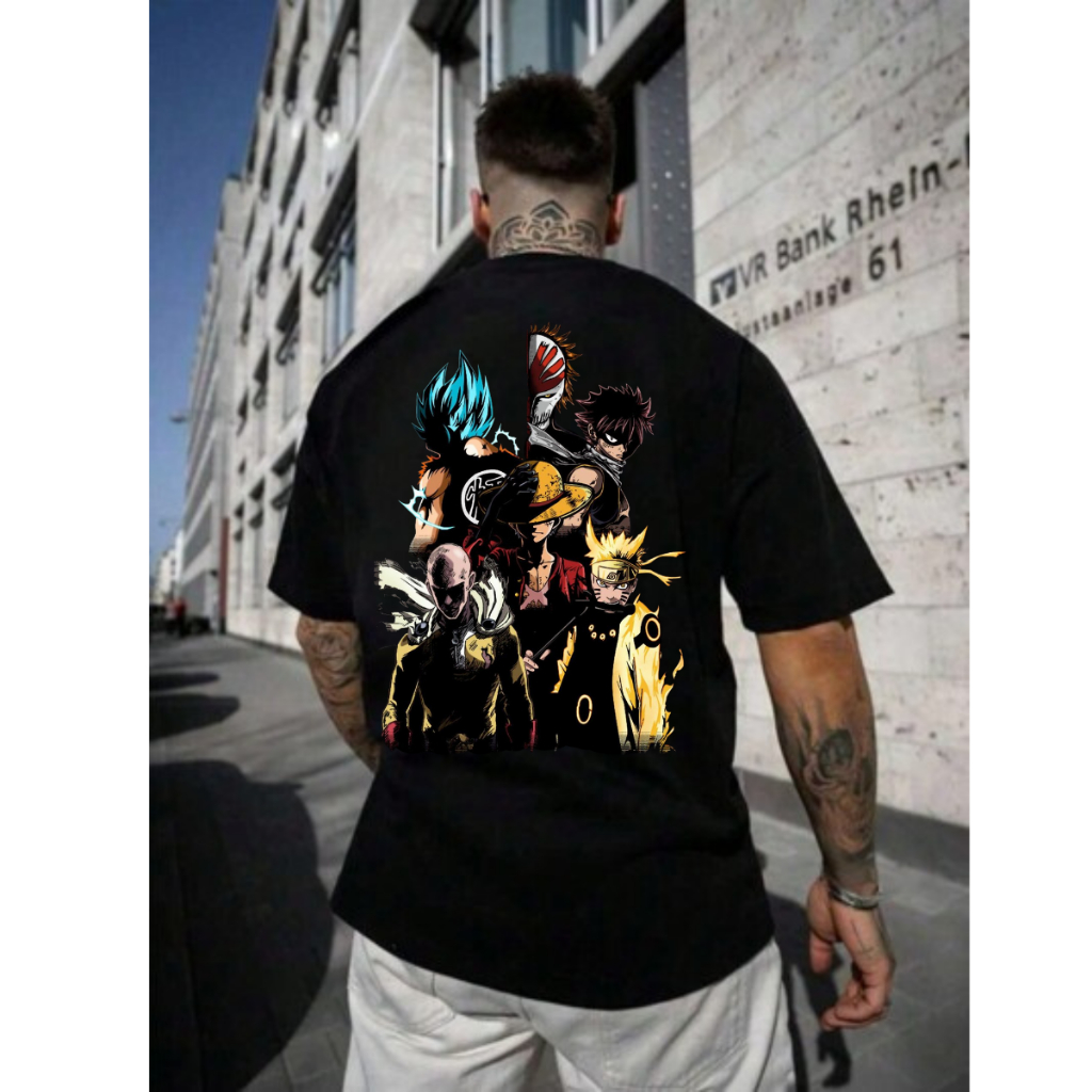Camiseta Oversized Lançamento Streetwear Moda Casual Tecido Leve Confortável