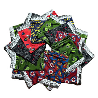 10 CUECA INFANTIL MASCULINA BOXER INFANTIL MENINO CONFORTO KIDS 1 A 8 ANOS
