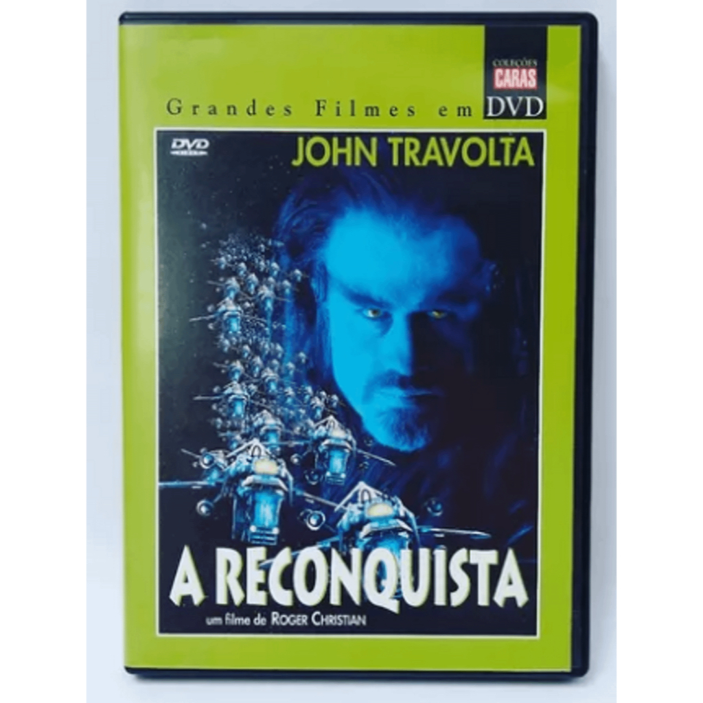A Reconquista John Travolta Coleção Caras Dvd Lacrado e Dublado