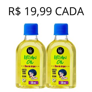 Kit 2 Óleos de Argan Lola Cosmetics