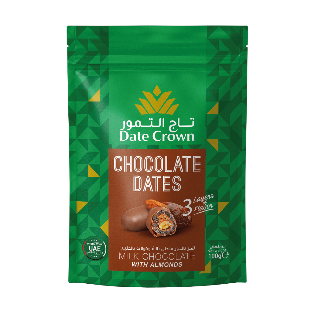 Chocolate Tâmara Date Corwn Sachê 100g Milk Chocolate - Vitao - Food & Beverages