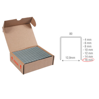 Grampo 80/16 Para Grampeador Pneumático Caixa 7.500 Grampos Profissionais em Oferta na Shopee