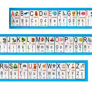 Faixa Pedagógica Alfabeto 4 Formas em Oferta na Shopee