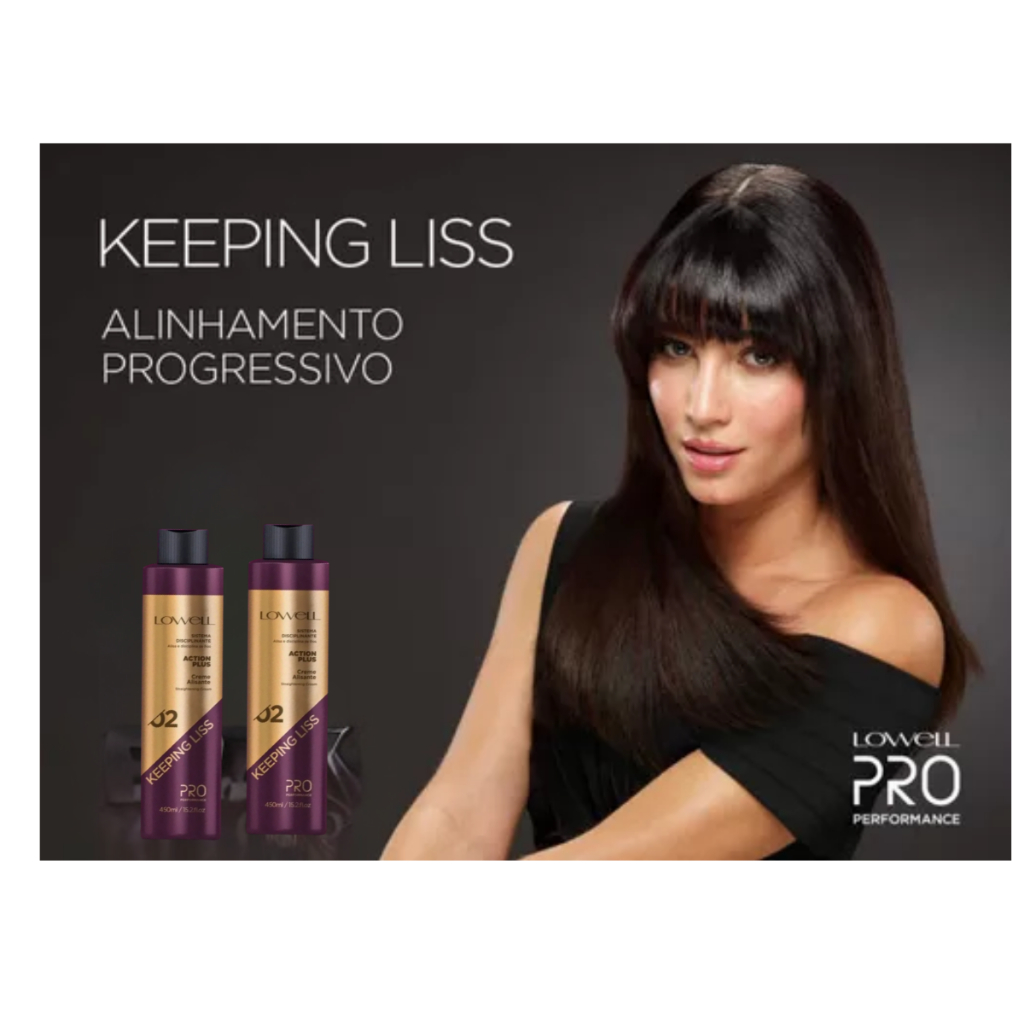 Kit 2 Keeping Liss Progressiva Alisante Sem Formol Pro