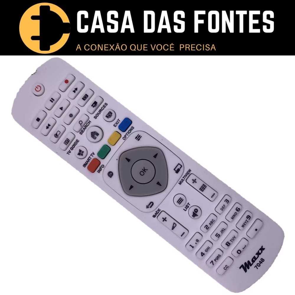 Kit com 10 Controle Remoto Tv Philips 7048