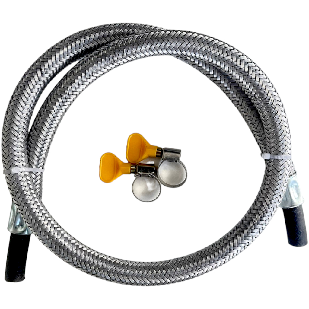 Mangueira Para Gás de Cozinha Flexível Coberta com Malha De Aço P/ Fogão