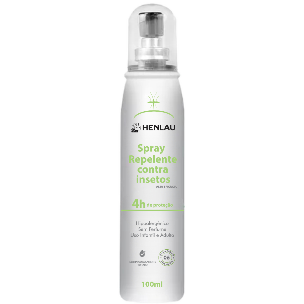 REPELENTE DE INSETOS HENLAU IR3535 6+ MESES SPRAY 100ML