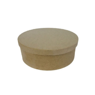 Kit com 6 caixas redondas 25x10 em MDF Decorativas multifuncional padrinhos casamento convite em Oferta na Shopee