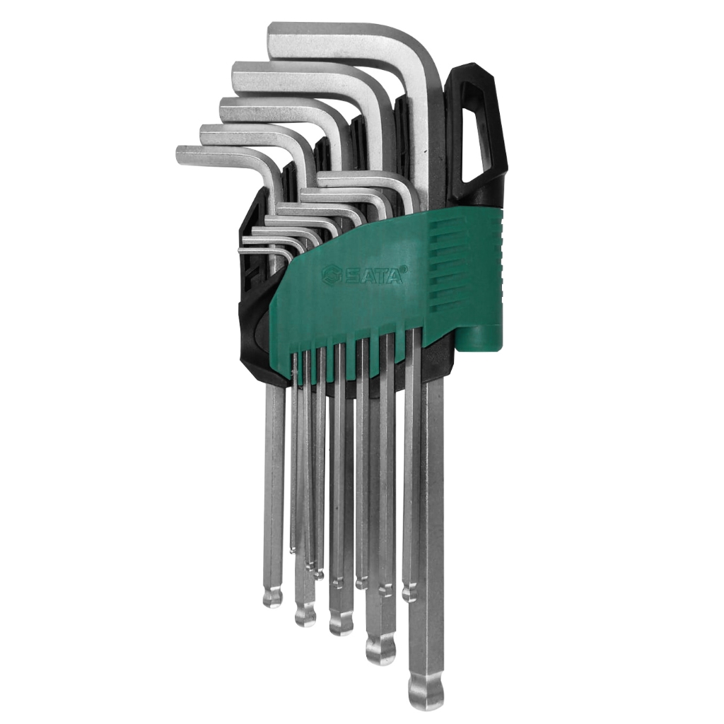 Jogo de Chave Allen Abaulada 1/16" a 3/8" Sata Longa com 12 Peças - Home & Living