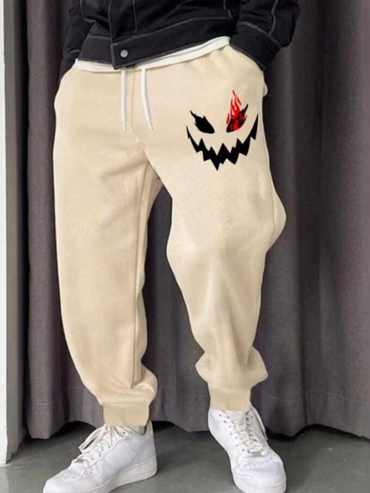 Calça Moletom Unissex Calça Inverno Estampada Lançamento em Oferta na Shopee