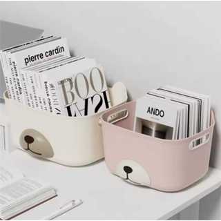 Cesto Organizadores Porta Trecos Urso Multiuso de Mesa Objetos Pincéis Lápis em Oferta na Shopee