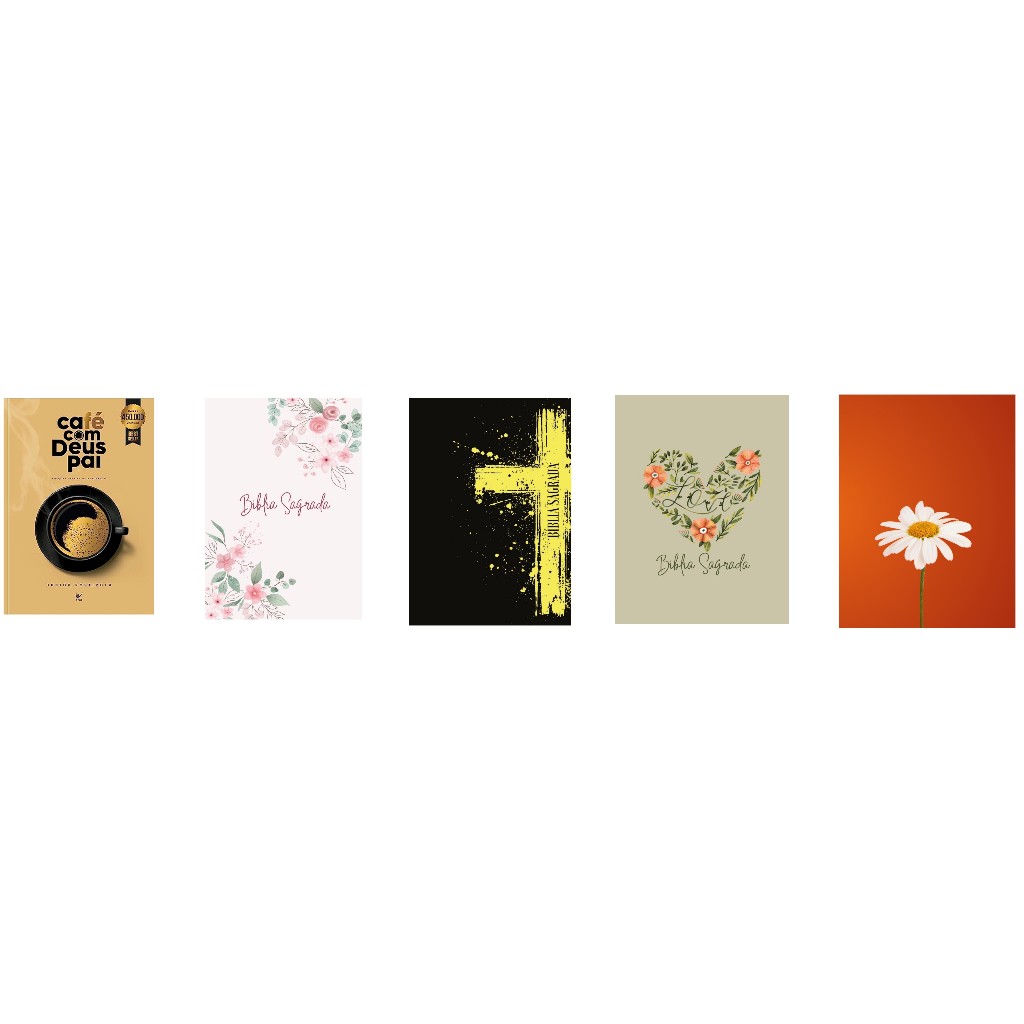 Kit Presente Espiritual: "Café com Deus Pai" e Bíblia NVI Capa Dura em Oferta na Shopee