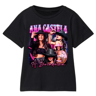 Camiseta Infantil Ana Castela A Boiadeira Blusa Meninas Sertanejo em Oferta na Shopee