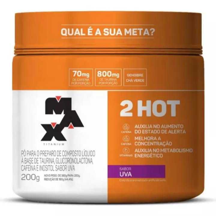 Termogênico 2 Hot 200g - Max Titanium